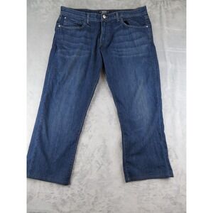 Agave Denimsmith Pragmatist Classic Straight Jeans Size 42 Dark Wash USA